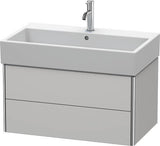 Duravit XSquare Waschtischunterbau 784 mm, wandhängend, 2 Schubkästen, s-matt, für Vero Air
