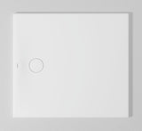 DURAVIT Tempano Duschwanne 900x750x40 mm Weiß mit Antislip – rechteckig, flacher Einbau