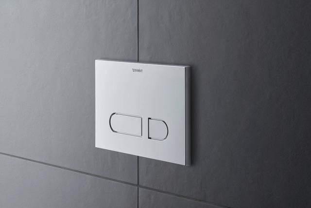 Duravit DuraSystem A1 Betätigungsplatte mechanisch für WC – Dual Flush, weiß, flächenbündig