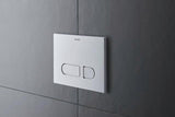 Duravit DuraSystem A1 Betätigungsplatte mechanisch für WC – Dual Flush, weiß, flächenbündig