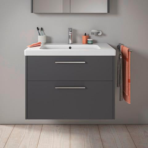 DURAVIT D-Code 2.0 Waschtischunterbau 784 mm Eiche Marmor mit Soft-Close