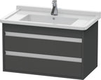 graphit matt / 2 Schubladen / anthrazit