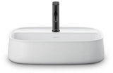 DURAVIT Zencha Aufsatzbecken 550 mm Weiß – mit Hahnlochbank, ohne Überlauf