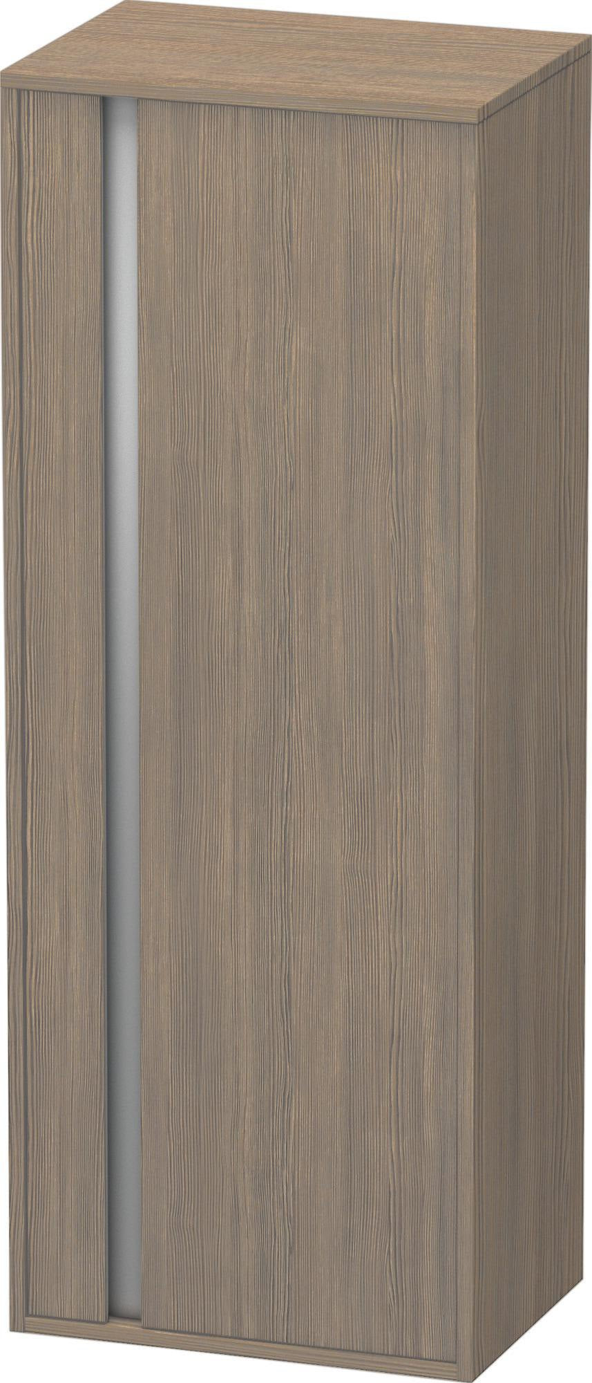 Duravit Hochschrank Ketho 360x500x1320mm, 1 Tür, Anschlag links, Eiche Terra
