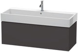 Duravit L-Cube Waschtischunterbau 1184 mm taupe supermatt mit Tip-On-Technik für Vero Air