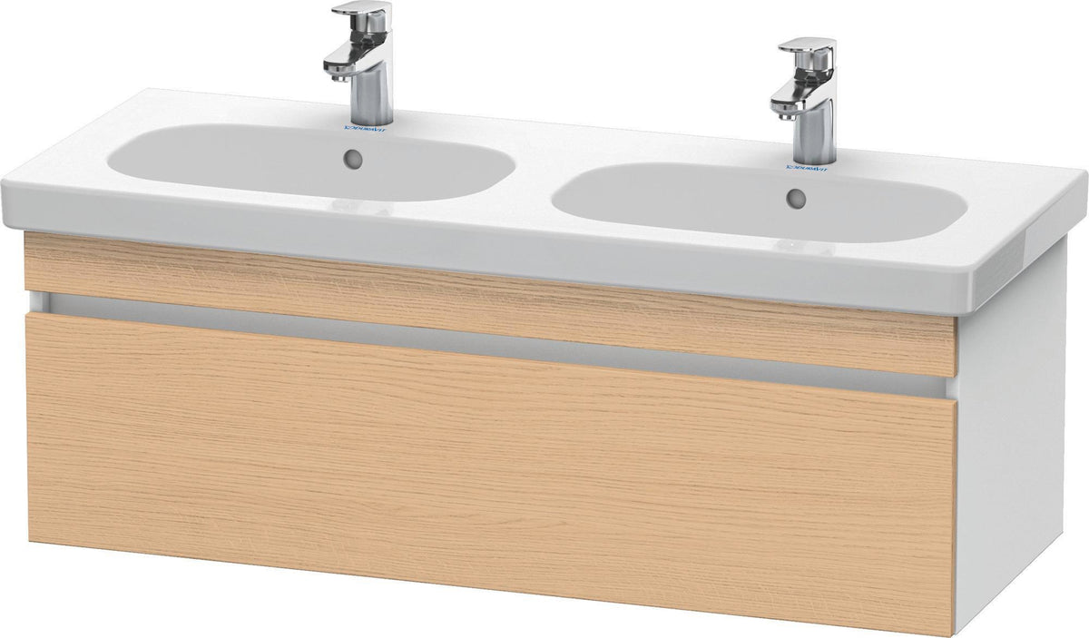 Duravit DuraStyle Waschtischunterbau 1150 mm wandhängend, 1 Auszug, weiß matt – mit Soft-Close