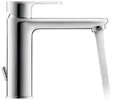 DURAVIT B.3 Einhebel-Waschtischmixer mit Zugstange, Keramikmischsystem, Chrom