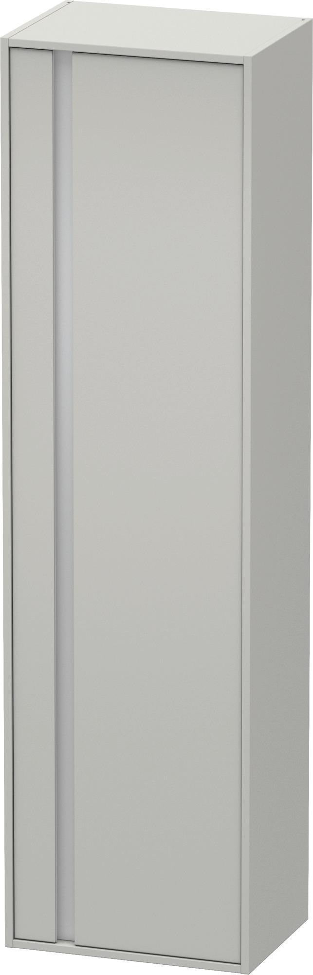 DURAVIT Hochschrank Ketho 500 mm weiß matt, 1 Tür links, wandhängend