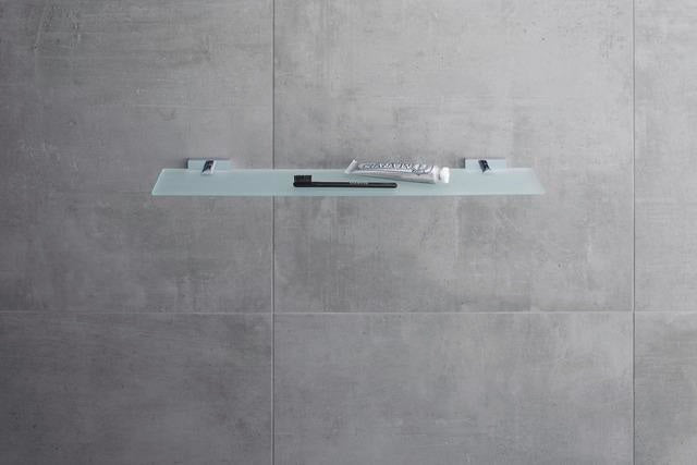 DURAVIT Karree Glasablage 600 mm matt – Design by Duravit, Glas, mit Dekor