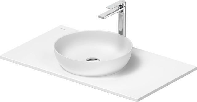 DURAVIT Sivida Waschtischset 880x500 mm mit Konsole, Aufsatzbecken, medizinische Ausführung