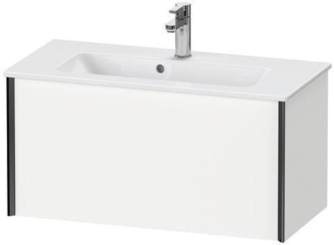 Duravit Waschtischunterbau XVIU Compact 810 mm weiß matt mit Tip-On-Technik für ME by Starck