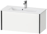 Duravit Waschtischunterbau XVIU Compact 810 mm weiß matt mit Tip-On-Technik für ME by Starck