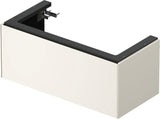 DURAVIT White Tulip Waschtischunterbau 984 mm Nordic Weiß Seidenmatt 1 Auszug