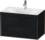 DURAVIT XViu c-bonded Waschtischset wandhängend 800x480x503mm mit 2 Schubkästen, Push-Open und Soft-Close