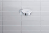 Duravit D-Code Seifenschale links Chrom – Wandmontage mit Befestigungsmaterial