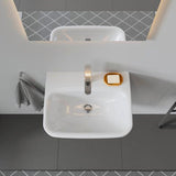 DURAVIT DuraStyle Waschtisch 550 mm mit Überlauf, 1 Hahnloch und WonderGliss
