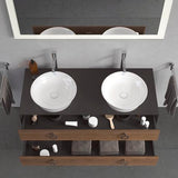 DURAVIT White Tulip Waschtischunterbau 1300 mm, 2 Schubkästen, wandhängend, Weiß Seidenmatt