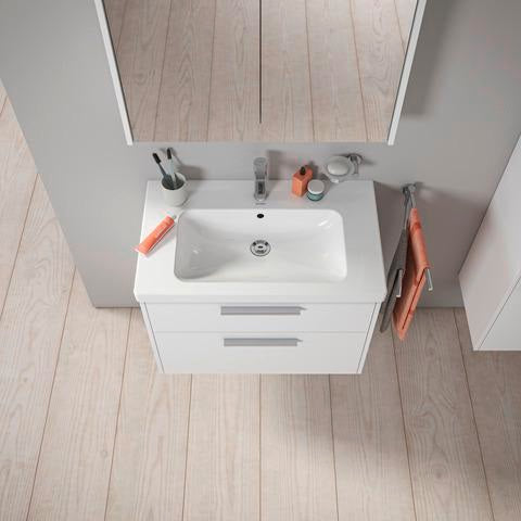 DURAVIT D-Code 2.0 Waschtischunterbau 784 mm Eiche Marmor mit Soft-Close