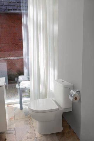 Duravit No.1 WC-Sitz mit Absenkautomatik, weiß, Edelstahl-Scharniere, Duroplast