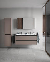DURAVIT Spiegelschrank Ketho.2 800 mm mit LED-Beleuchtung, 2 Türen und Soft-Close