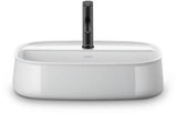 DURAVIT Zencha Aufsatzbecken 550 mm Weiß – mit Hahnlochbank, ohne Überlauf