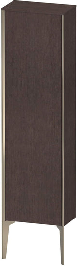 Duravit XViu Halbhochschrank 1330 mm mediterrane Eiche matt – wandhängend mit Tip-on