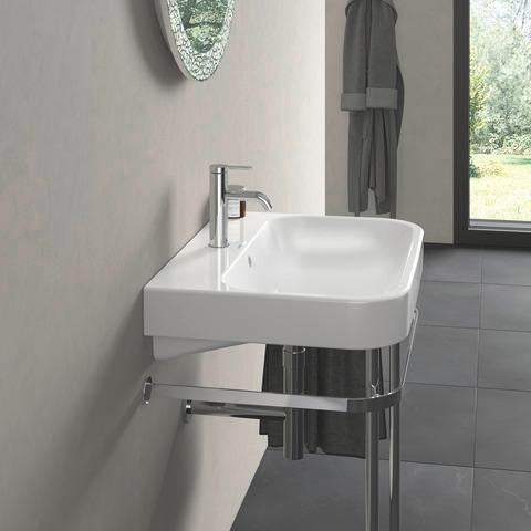 Duravit DU Design Siphon Schwarz Matt – Flaschensiphon Universal mit Rosette
