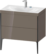 DURAVIT XViu c-bonded Waschtischset 800 mm mit 2 Auszügen, bodenstehend, Soft-Close