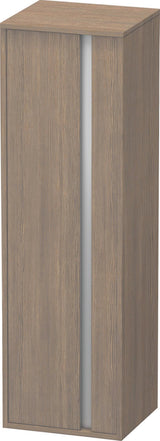 DURAVIT Hochschrank Ketho 360x400x1320mm 1 Tür Anschlag links Eiche Terra