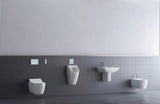 DURAVIT C.1 Einhebel-Bidetmischer Schwarz Matt 121 mm mit Zugstangen-Ablaufgarnitur