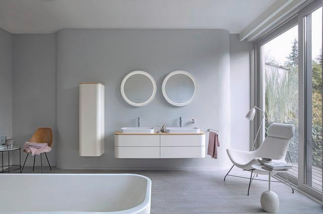 Duravit Abdeckplatte Happy D.2+ Taupe 403x364x16 mm mit Befestigungsmaterial