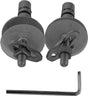 DURAVIT Scharnier-Set für WC-Sitz mit Absenkautomatik, Edelstahl, 0061301000