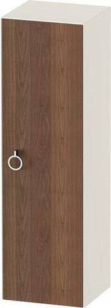DURAVIT Halbhochschrank White Tulip 1320 mm Nussbaum Taupe mit Griff links