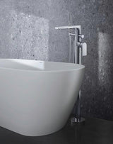 DURAVIT Tulum by Starck Einhebel-Wannenmischer bodenstehend, Keramikmischsystem, Chrom