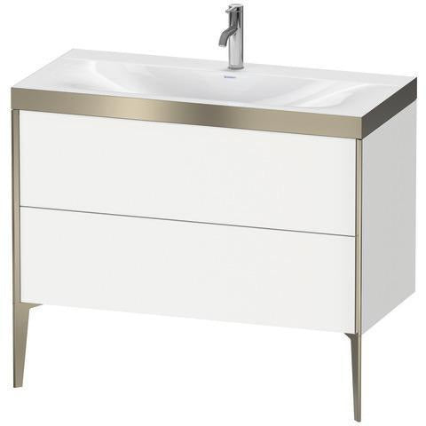 Duravit XViu Möbelwaschtischset 1000 mm mit Unterschrank und Viu Waschtisch