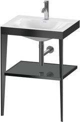 DURAVIT XViu c-bonded Waschtischset 600 mm champagner matt apricot pearl