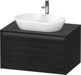 DURAVIT Ketho.2 Konsolen-Waschtischunterbau 800 mm betongrau matt mit 1 Auszug
