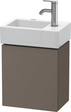 flannel grey seidenmatt / Mitteldichte Faserplatte (MDF) / 1 Tür
