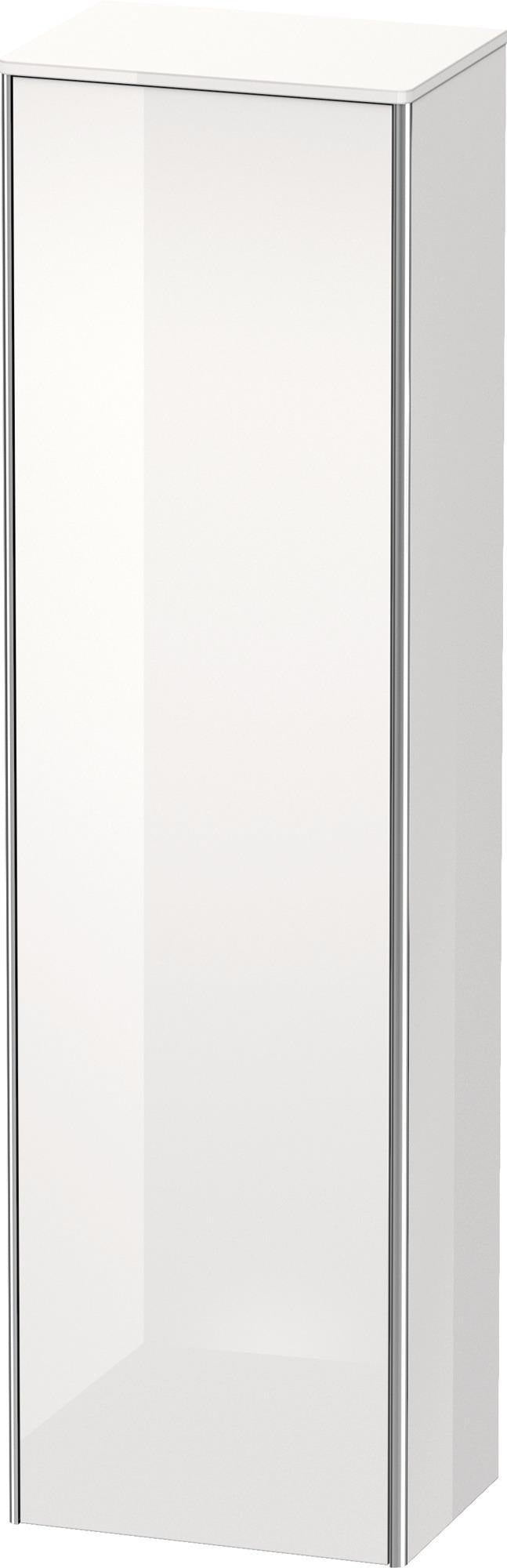 Duravit Hochschrank XSquare wandhängend, 1 Tür rechts, 1776x500x356 mm, Weiß Hochglanz
