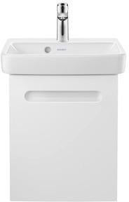 Duravit No.1 Einhebel-Waschtischmischer S mit Zugstange, Chrom – 100 mm Ausladung, Keramikmischsystem