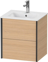 DURAVIT XViu Waschtischunterbau wandhängend 510 mm mit 2 Schubkästen und Tip-on Technik