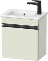 DURAVIT Sivida Waschtischunterbau 400 mm Nussbaum – Wandhängend, 1 Tür, Dämpfung