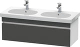 Duravit DuraStyle Waschtischunterbau 1150 mm wandhängend, 1 Auszug, weiß matt – mit Soft-Close