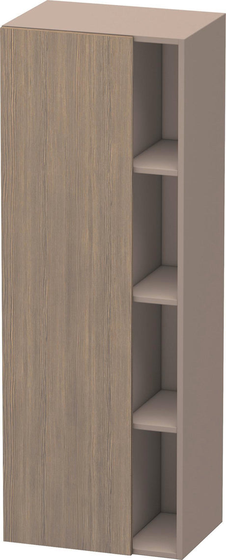DURAVIT DuraStyle Hochschrank 360x500x1400 mm, 1 Tür links, Eiche Terra/Weiß Matt
