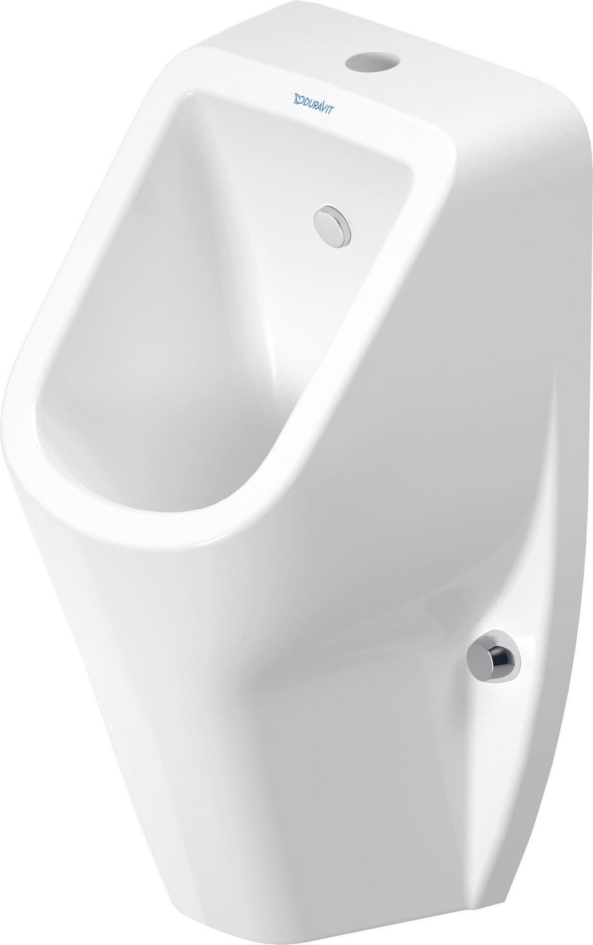 DURAVIT D-Code Urinal weiß spülrandlos Zulauf oben 565 mm – ohne Fliege