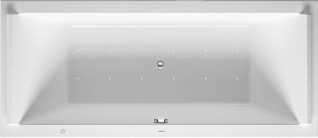 DURAVIT Starck Whirlwanne 1800x800mm, 2 Rückenschrägen, Air-System, Weiß