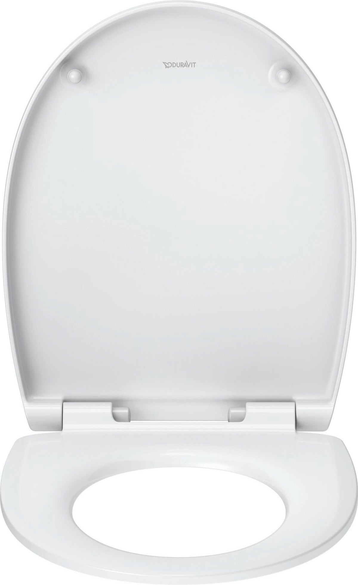 DURAVIT Univavo WC-Sitz Oval Tief 451mm mit Absenkautomatik, Weiß