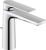 DURAVIT Tulum by Starck Einhebel-Waschtischmischer mit Zugstange, 135 mm Ausladung, Chrom