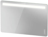 DURAVIT Luv Wandspiegel 500x800 mm mit LED-Beleuchtung, Spiegelheizung und berührungsloser Bedienung
