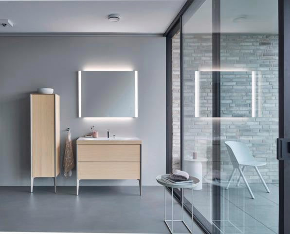 DURAVIT Starck T Handtuchhaken Chrom – Doppelhaken mit verdeckter Wandmontage